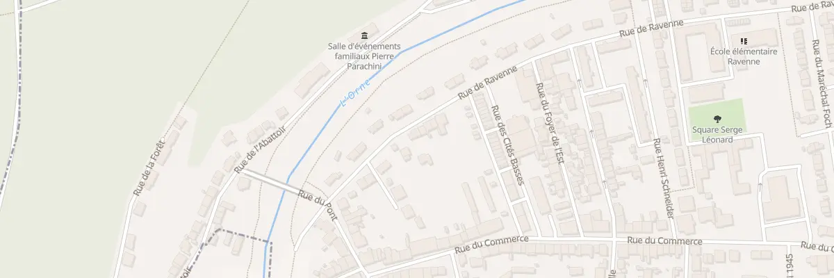 Plan du 10 Rue de Ravenne à Jœuf