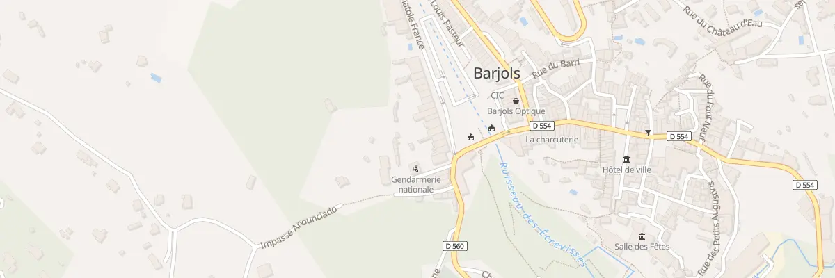 Plan du 30 All Anatole France à Barjols