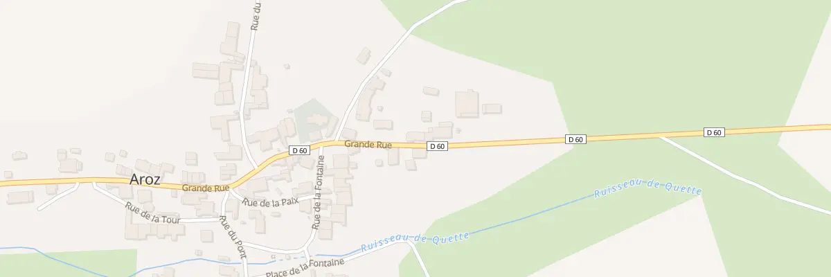 Plan du 4 Grande Rue à Aroz