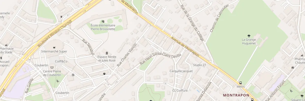 Plan du 7 Rue Sainte-Claire Deville à Besançon