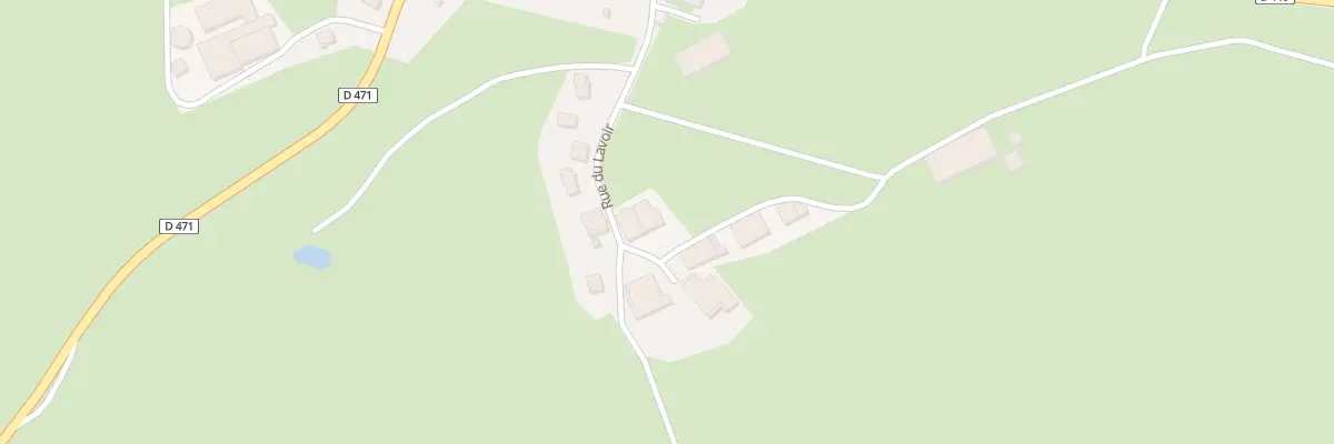 Plan du 1 Rue des Lilas à Mournans-Charbonny