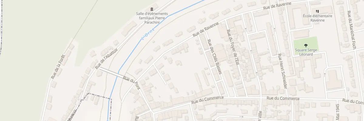 Plan du 10B Rue de Ravenne à Jœuf