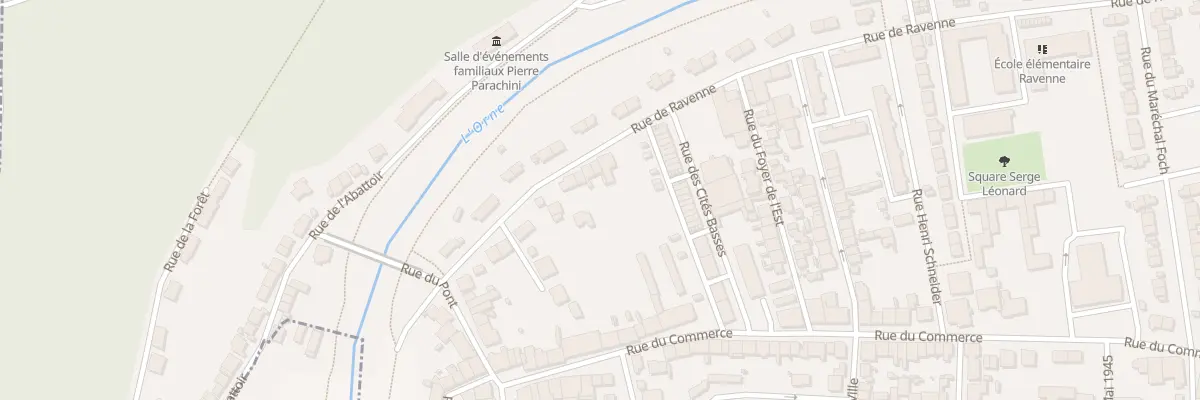 Plan du 12 Rue de Ravenne à Jœuf