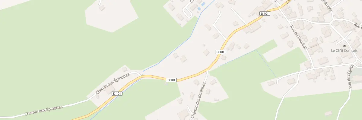 Plan du 5125 Rue des Dames à Rurey
