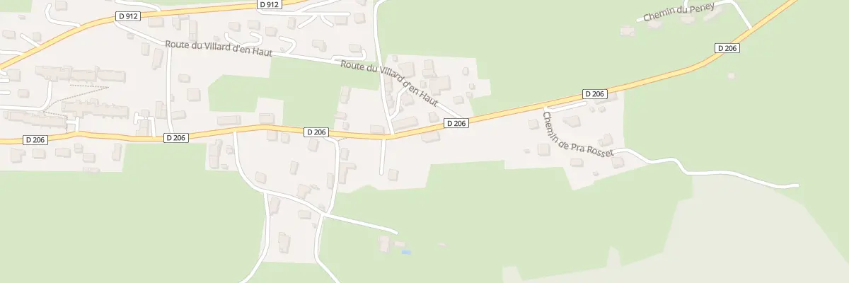 Plan du 656 Rte du Col des Prés à Saint-Jean-d’Arvey