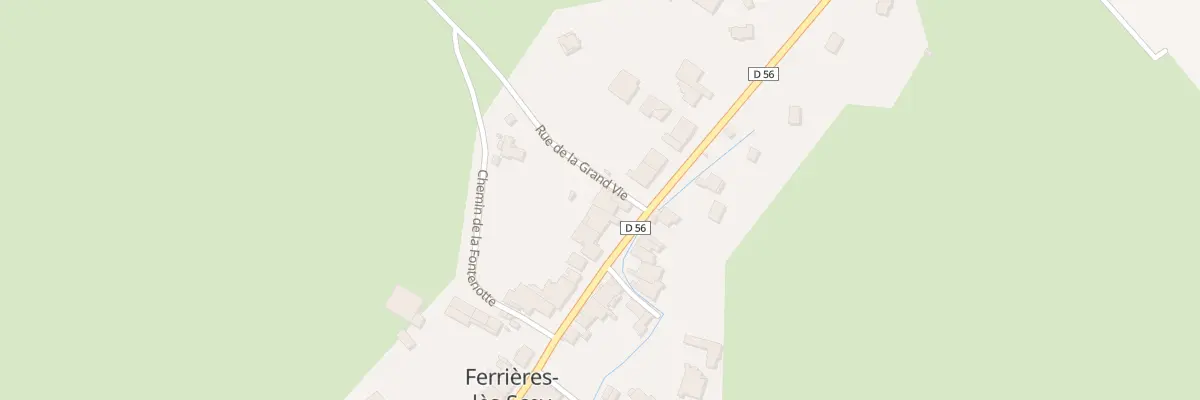 Plan du 1 Rue de la Grand Vie à Ferrières-lès-Scey