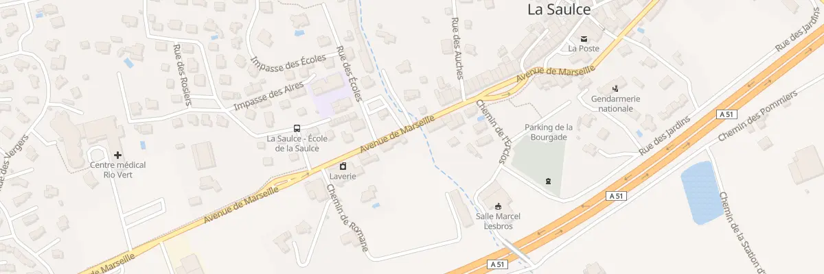 Plan du 180 Av de Marseille à La Saulce