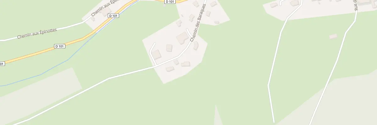 Plan du 5155 Che des Baraques à Rurey
