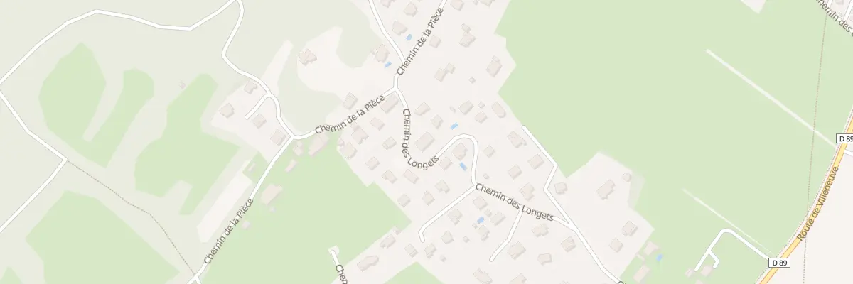 Plan du 456 Che des Longets à Crozet