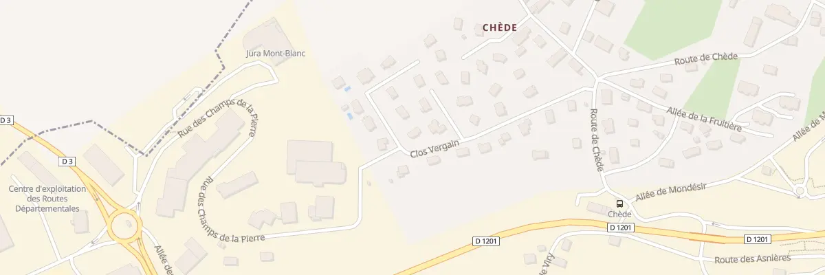 Plan du 340 Clos vergain à Alby-sur-Chéran