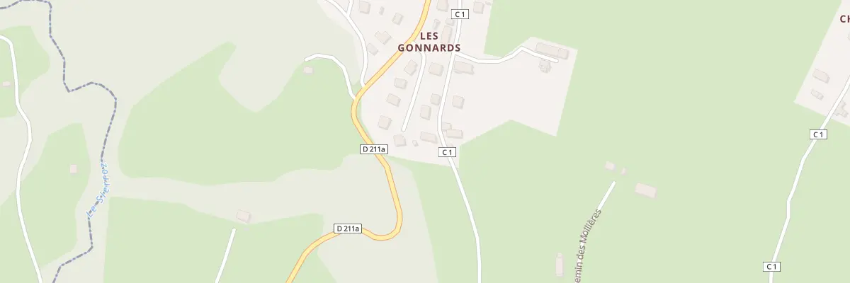Plan du 5076 Dans Le Creux à Saint-Offenge