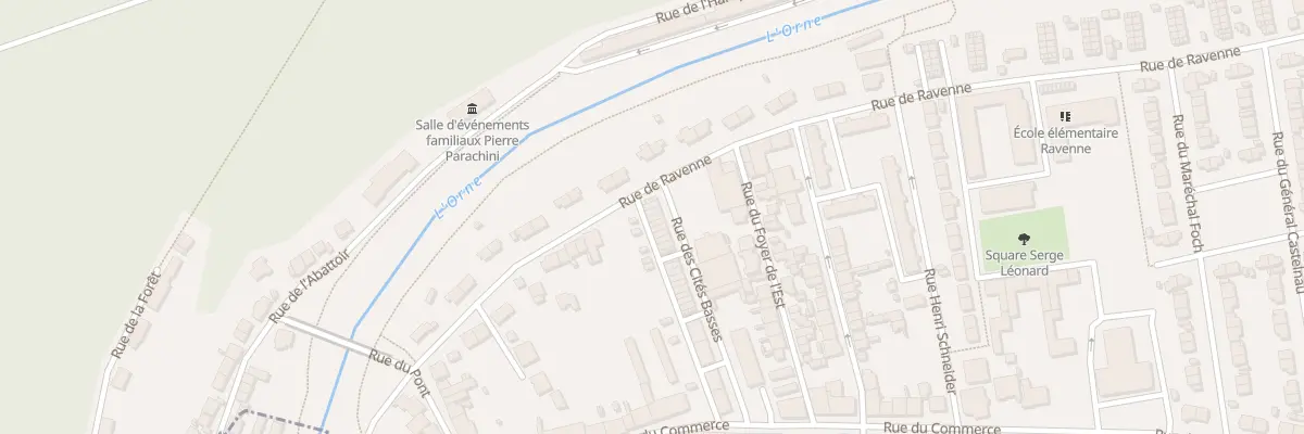 Plan du 30 Cité Basses à Jœuf