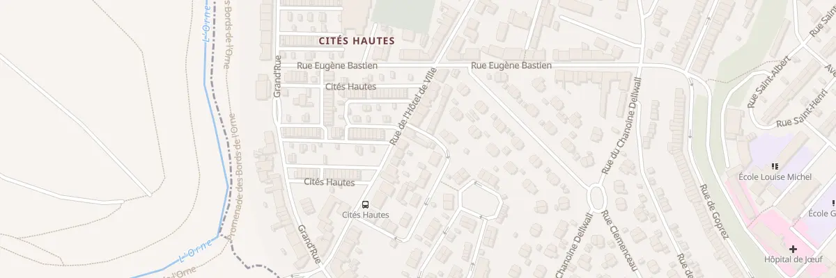 Plan du 65 Rue de l’Hôtel de Ville à Jœuf