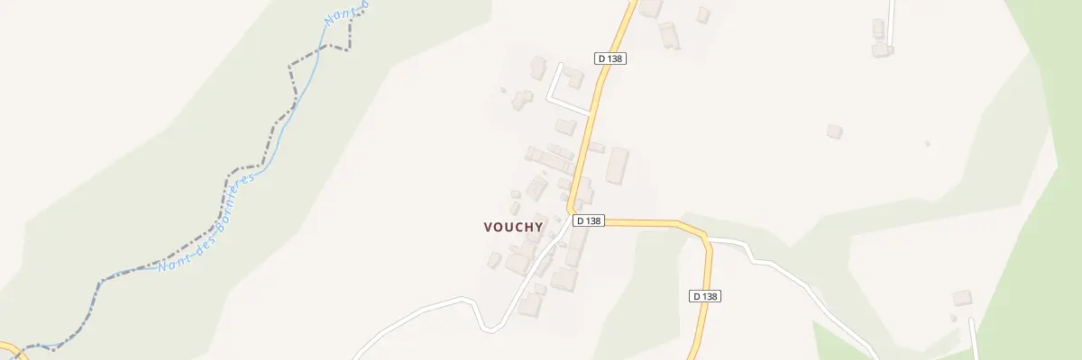 Plan du 1368 Rte de Vouchy à Saint-Sylvestre
