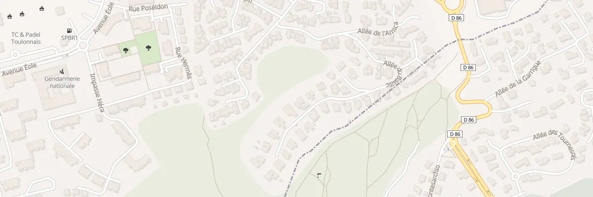 Plan du 218 All du Basilic à La Valette-du-Var