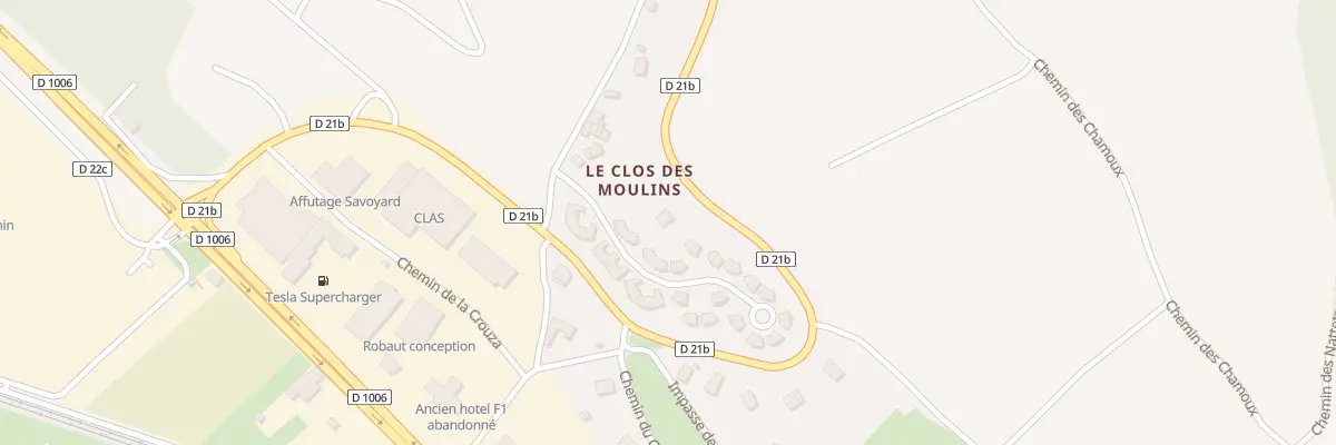 Plan du 31 Imp du Clos des Moulins à Chignin