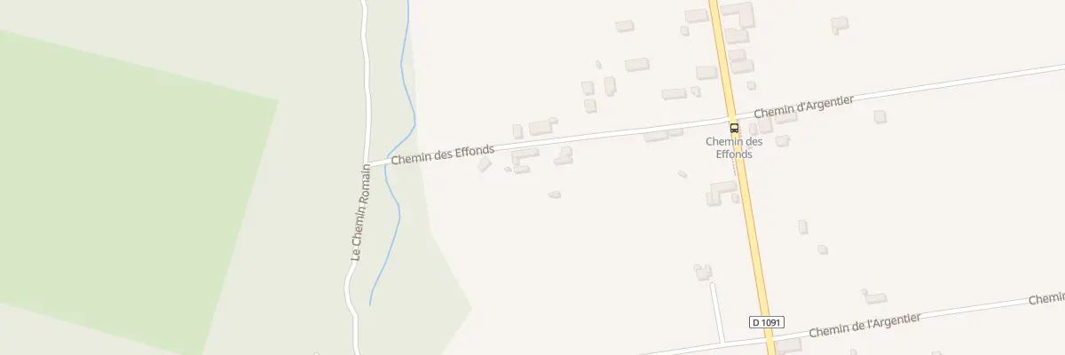 Plan du 195 Che des Effonds à Villard-Notre-Dame