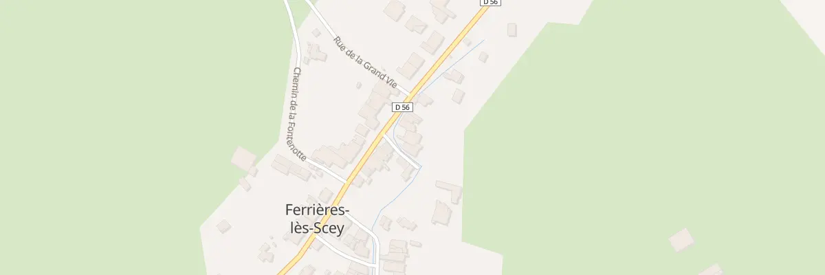 Plan du 10 Rte de Port sur Saone à Ferrières-lès-Scey
