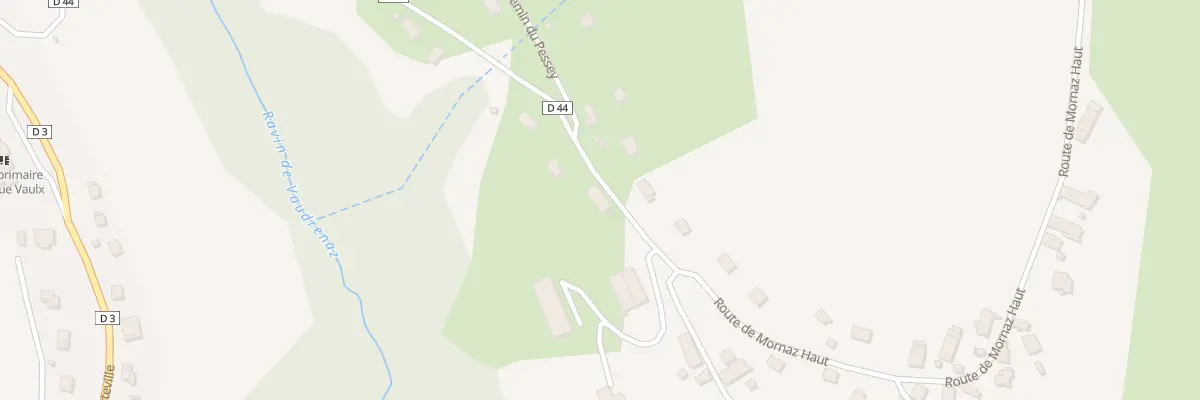 Plan du 1074 Rte de Nonglard à Vaulx