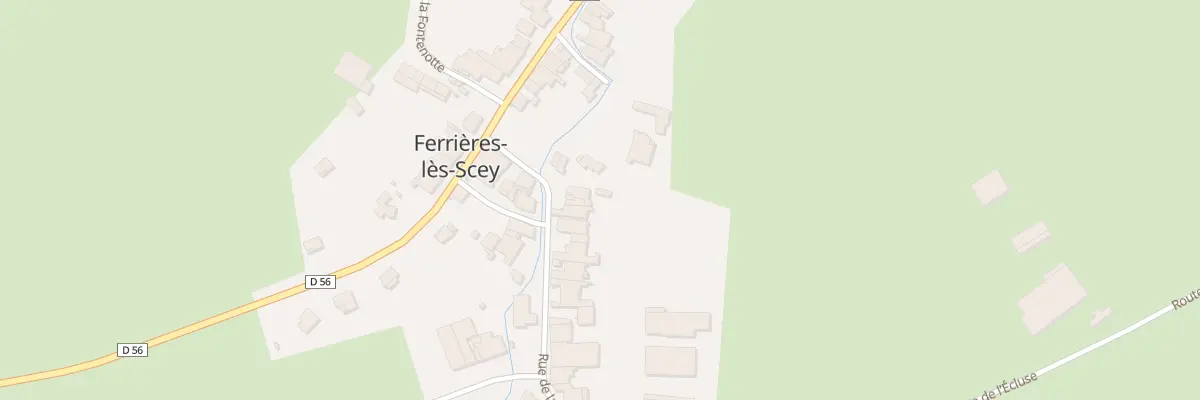 Plan du 4 Rue de la Prairie à Ferrières-lès-Scey