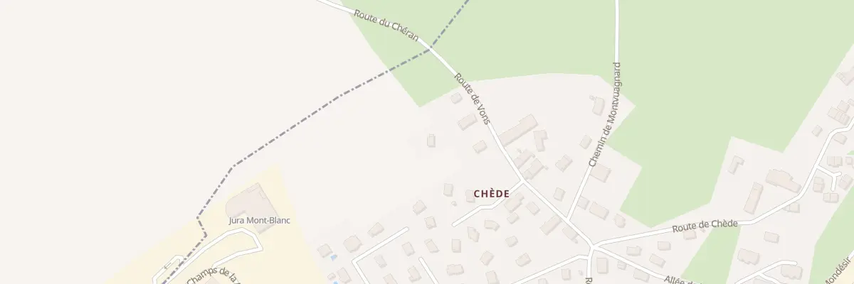 Plan du 5517 Rte de Vons à Alby-sur-Chéran