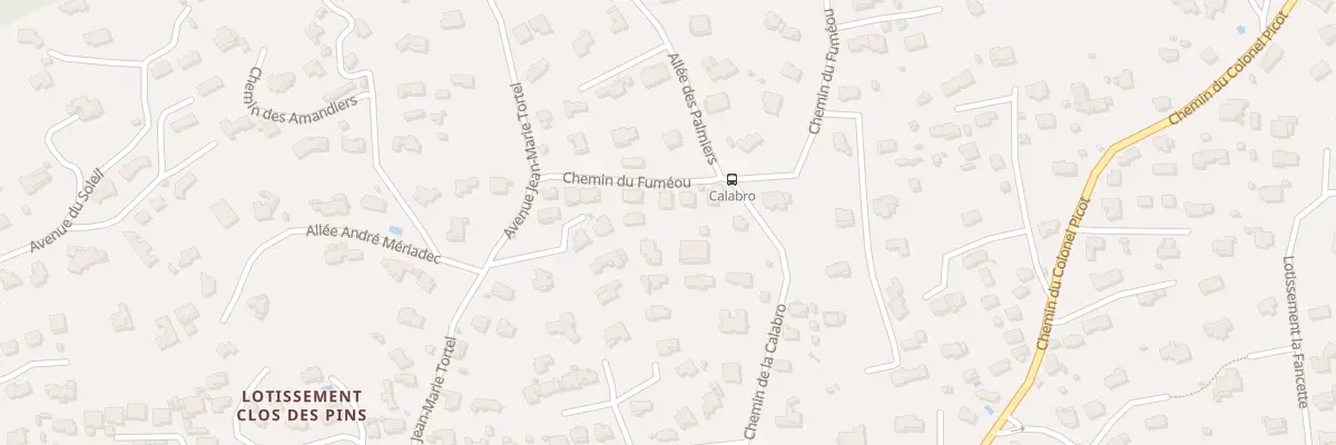 Plan du 9002 Che du Fuméou à La Valette-du-Var
