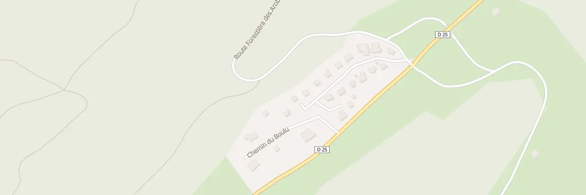 Plan du 6119 Lot Le Boulu à Lamoura