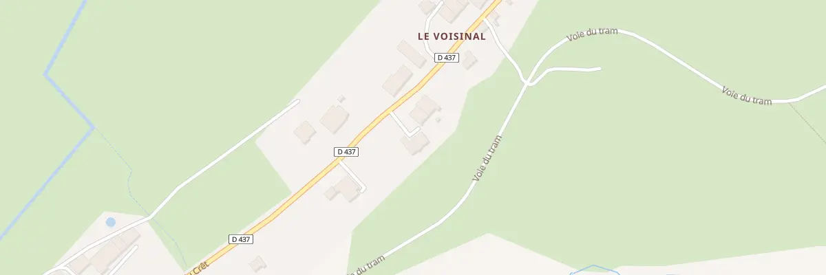 Plan du 175 Le Voisinal à Lac-des-Rouges-Truites