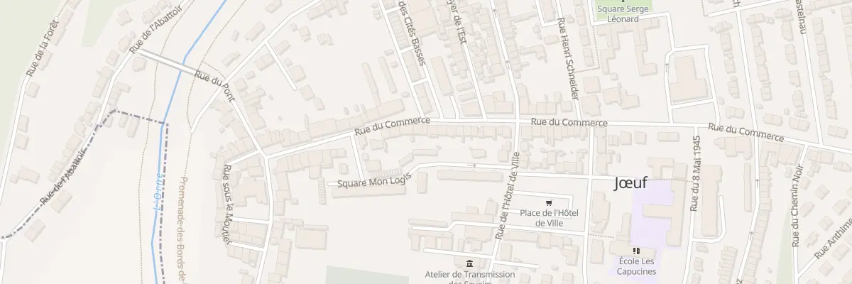 Plan du 30 Rue du Commerce à Jœuf