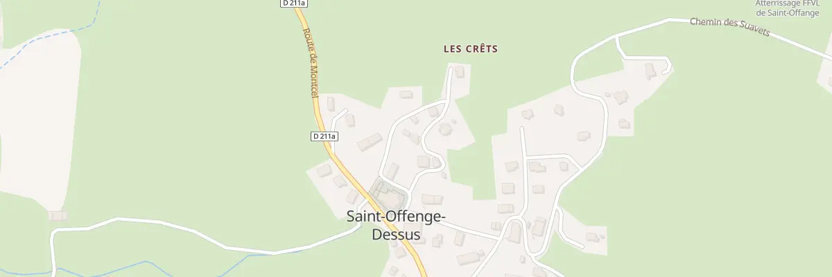 Plan du 5055 Saint Offenge Dessus à Saint-Offenge