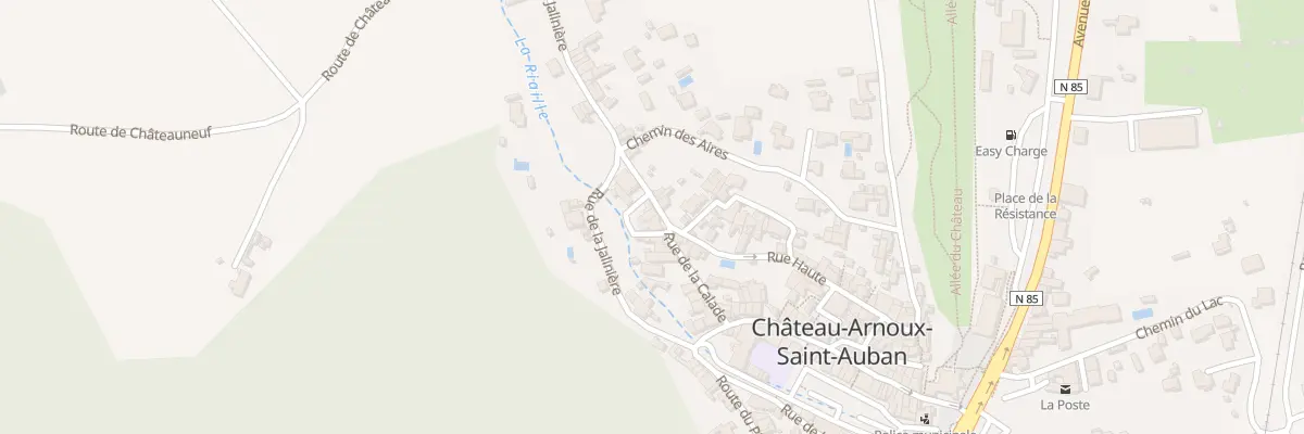 Plan du 10 Rue Haute à Château-Arnoux-Saint-Auban