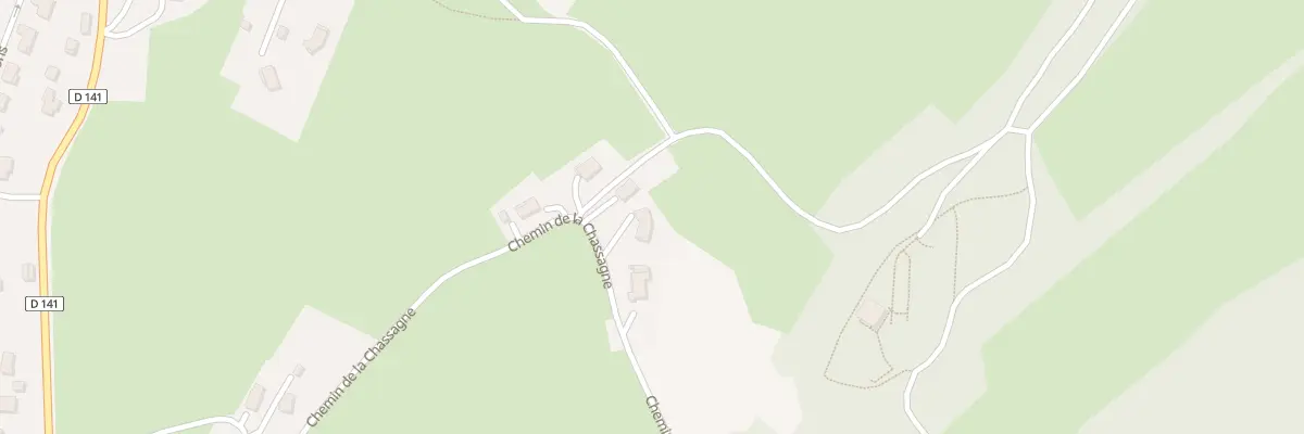 Plan du 25 Che de la Chassagne à Fontain