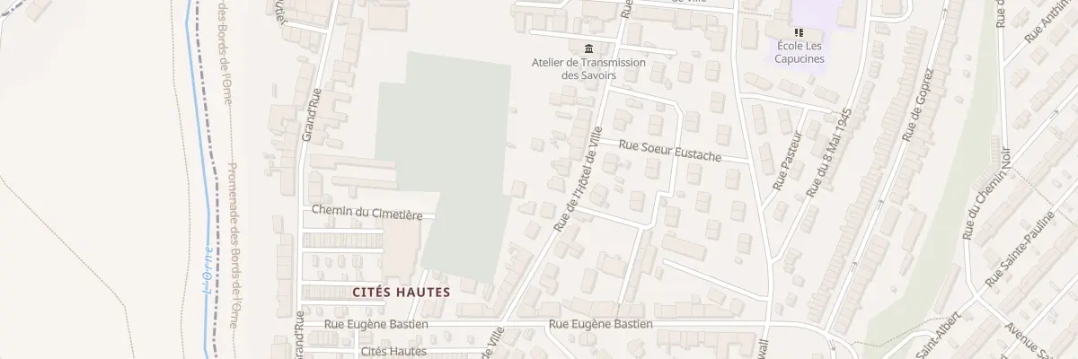 Plan du 28T Rue de l’Hôtel de Ville à Jœuf