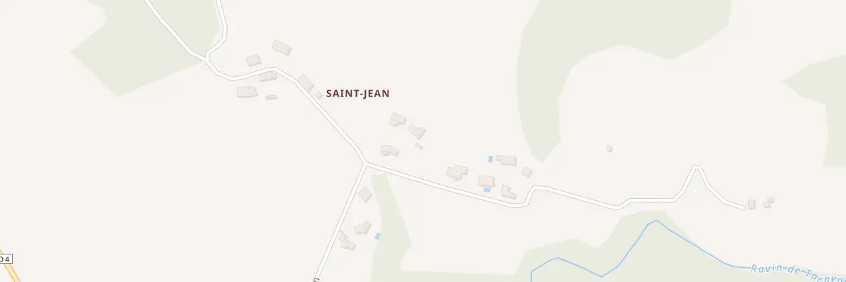Plan du 5454 Saint Jean à Volonne