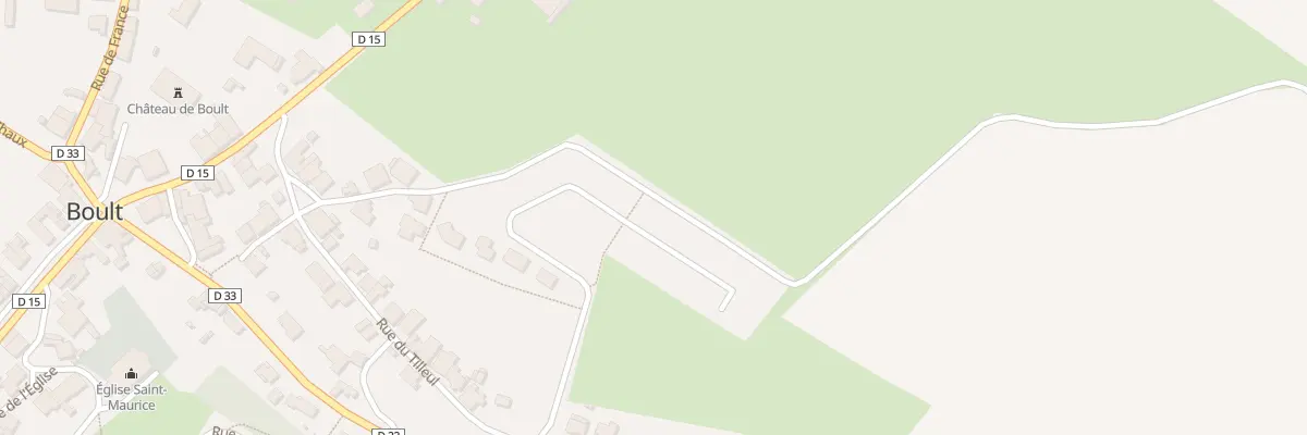 Plan du 11 Rue des Fasses à Boult