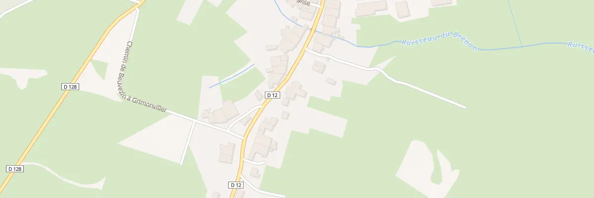 Plan du 15 Gr Grande Rue à Grimonviller