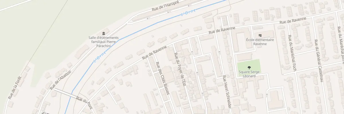 Plan du 21 Rue du Foyer de l’Est à Jœuf