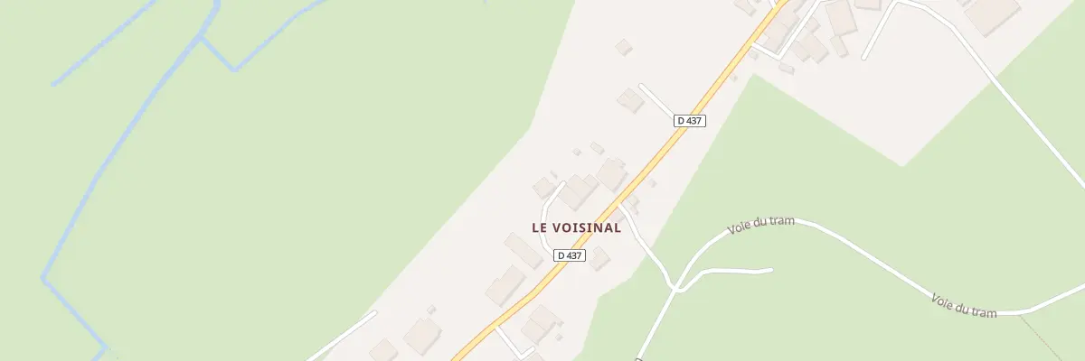 Plan du 181 Le Voisinal à Lac-des-Rouges-Truites