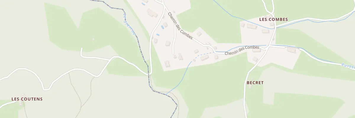 Plan du 5103F La Perriere à Saint-Offenge
