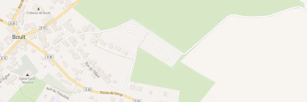 Plan du 17 Rue des Fasses à Boult