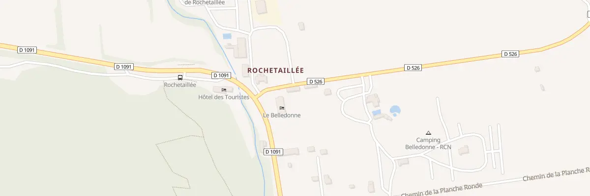 Plan du 76 Rte d’Allemond au Bourg-d’Oisans
