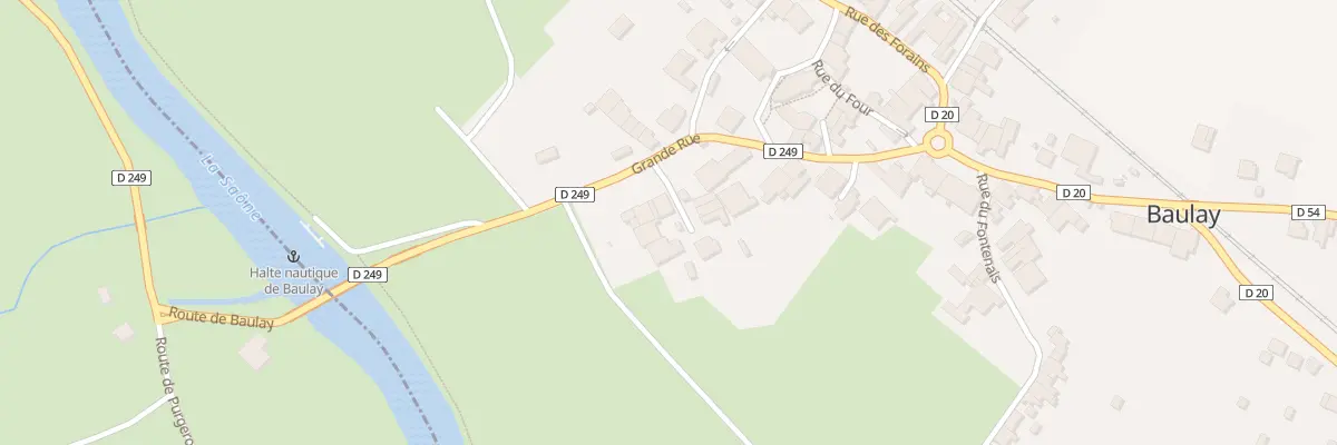 Plan du 1 Imp Saint Pierre à Baulay