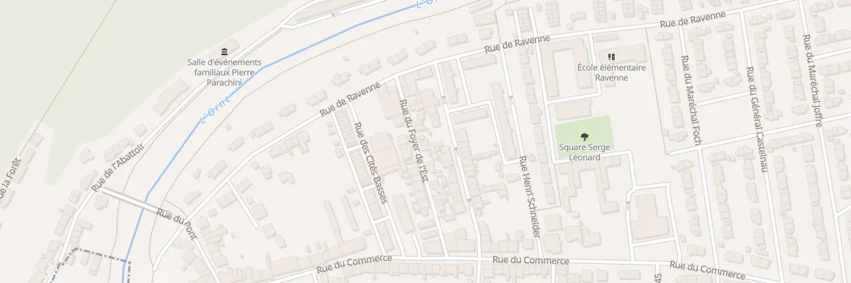 Plan du 14 Rue du Foyer de l’Est à Jœuf