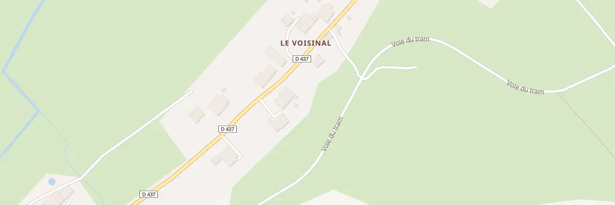 Plan du 179 Le Voisinal à Lac-des-Rouges-Truites