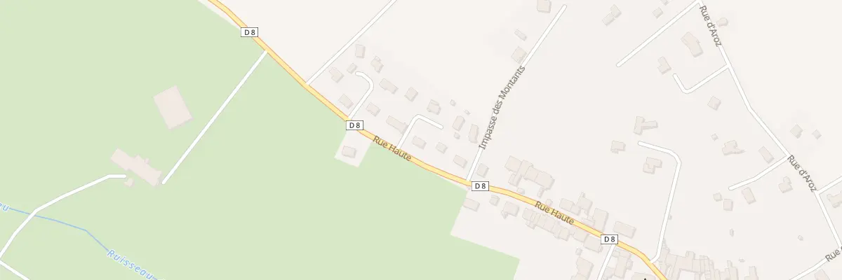 Plan du 1 Rue des Montants à Raze