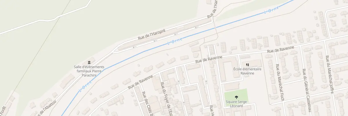 Plan du 17 Rue de Ravenne à Jœuf