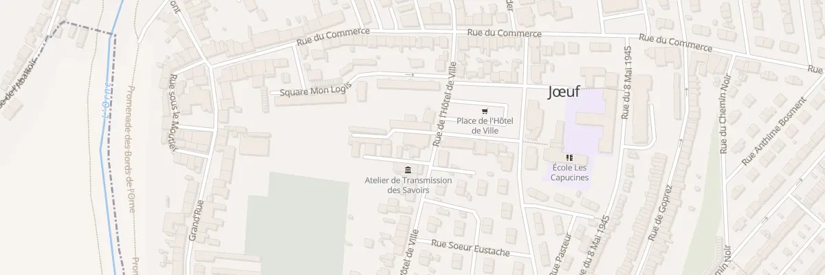 Plan du 12 Rue de l’Hôtel de Ville à Jœuf
