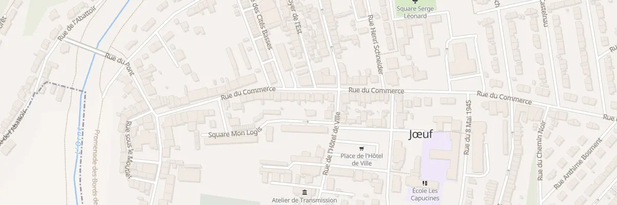 Plan du 42 Rue du Commerce à Jœuf