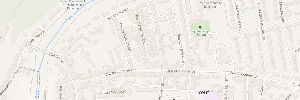 Plan du 4 Rue du Foyer de l’Est à Jœuf