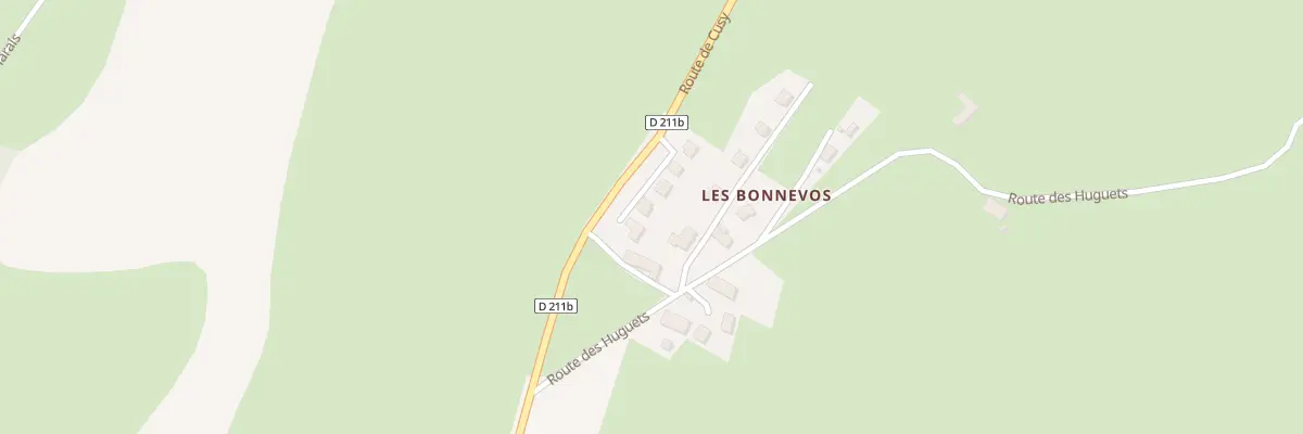 Plan du 504 Rte de Cusy à Saint-Offenge